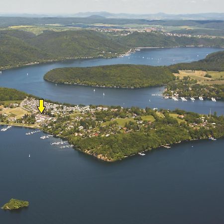 Seglerfewo Mit Traumhaftem Blick Vom Balkon Scheid  Exteriör bild